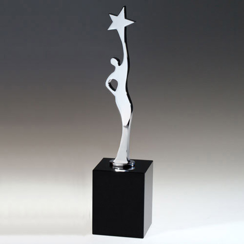 Acushnet Woman Holding Star Award