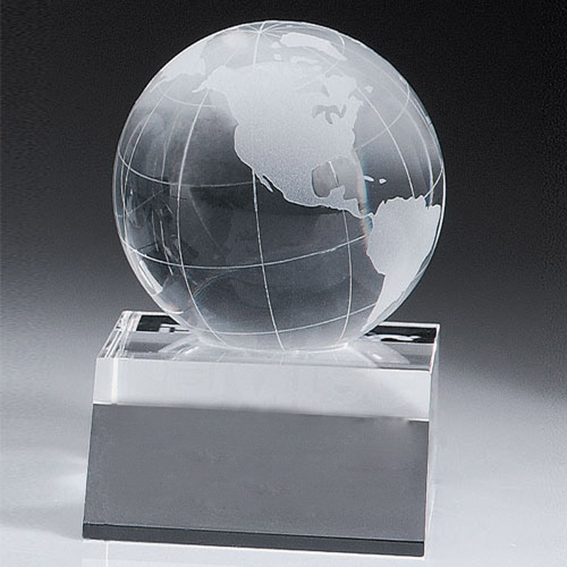 Conway Globe On Flat Slanted Base