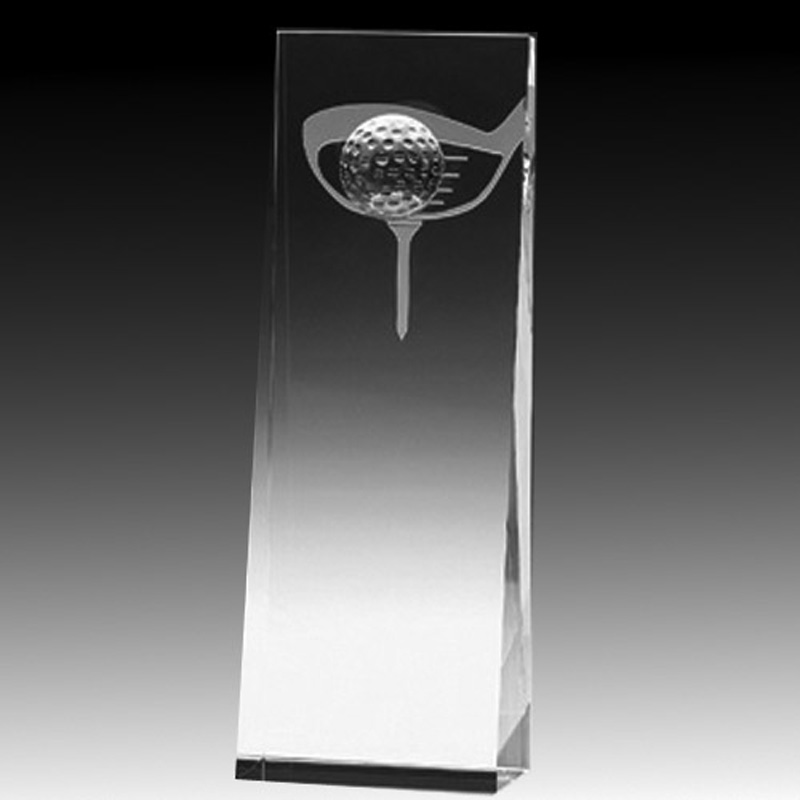 Everett Embedded Golf Ball, Club & Tee Award