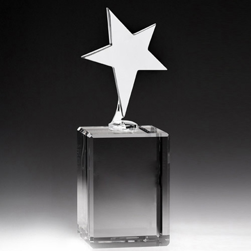 Hancock Chrome Metal Star Award