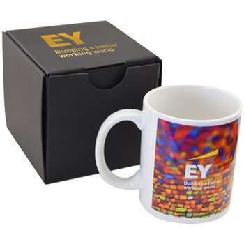 Soft Touch Gift Box with Full Color Mug