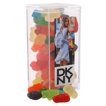 Acrylic Box with Gummy Bears