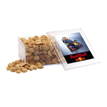 Acrylic Box with Peanuts