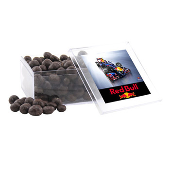 Acrylic Box with Choc Espresso Beans