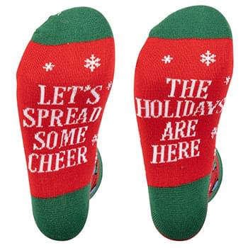 ACE Let's Spread Some Cheer, The Holidays Are Here Dress Socks