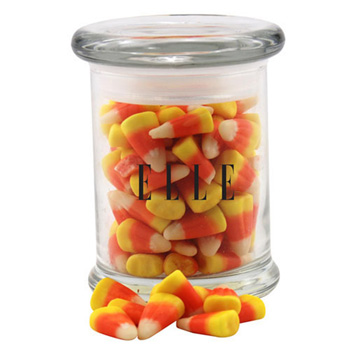 Jar with Candy Corn