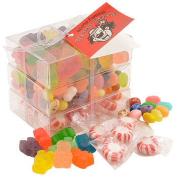 3 Way Candy Stack Acetate Tower